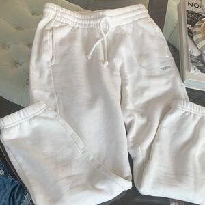 TNA White Track Pants